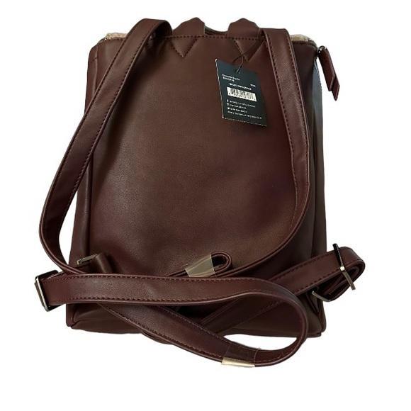 Danielle Nicole | Faux Leather/Wool Brigit Backpack | NWT - Picture 2 of 6